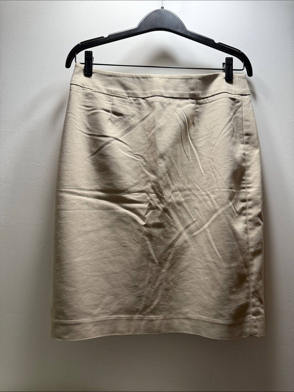 Calvin Klein Cream Pencil Skirt